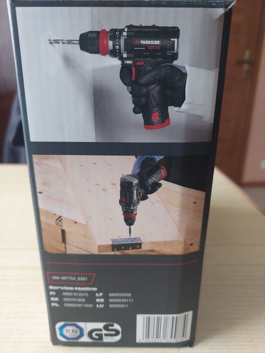 Wiertarko Wkrętarka Parkside Perfomance NOWA