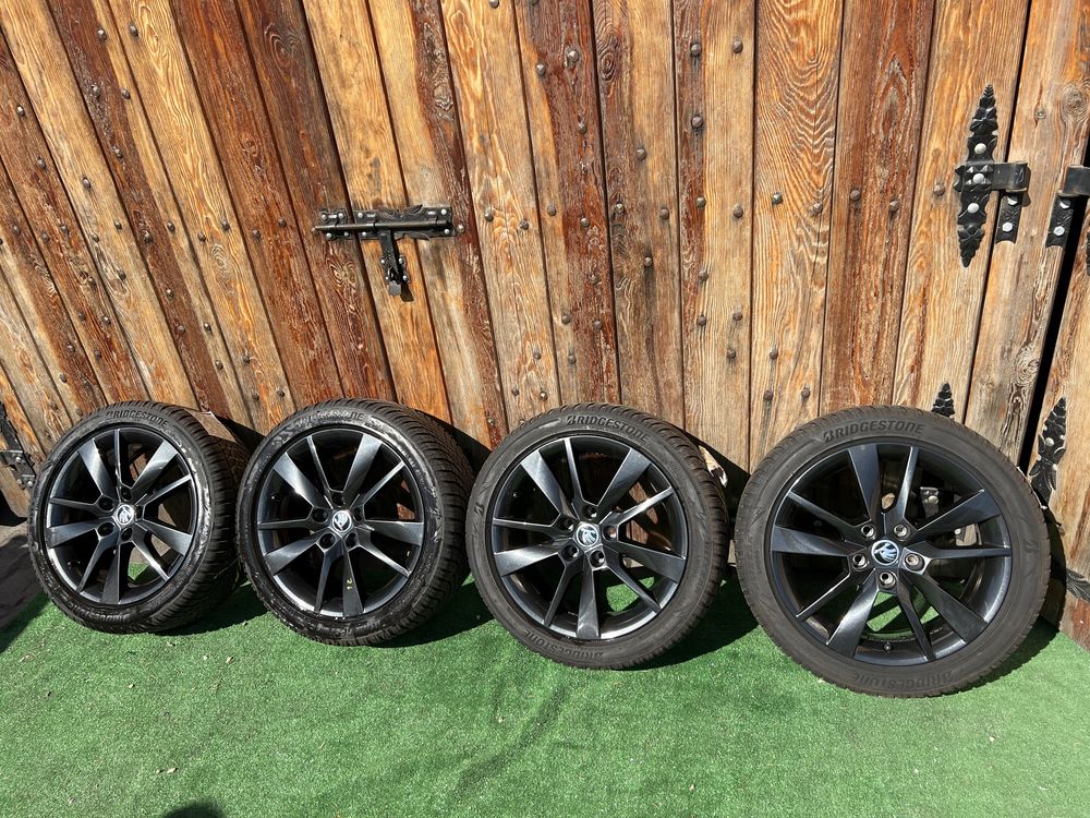 Alufelgi 5x112 SKODA oryginał 17 cali