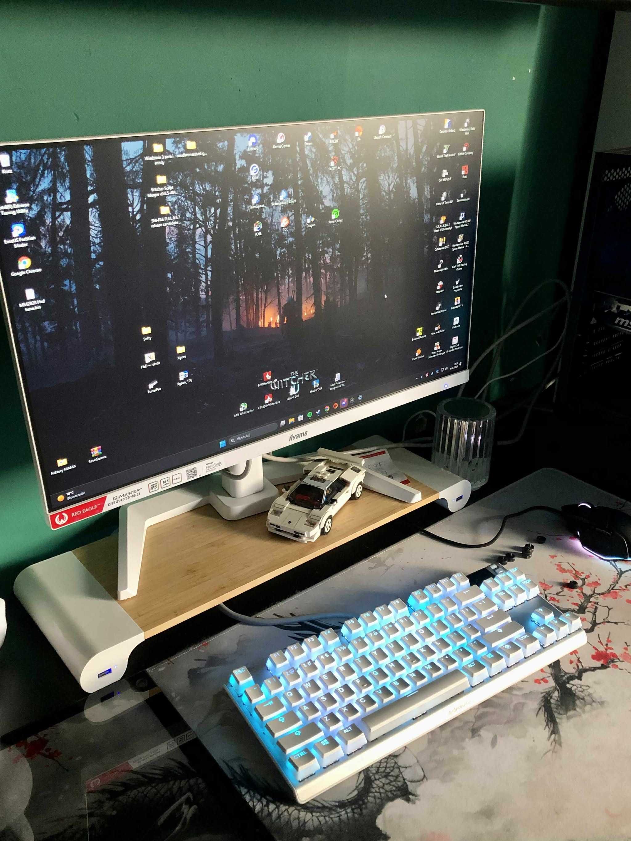 Klawiatura SteelSeries Apex 7 TKL Ghost - Biała
