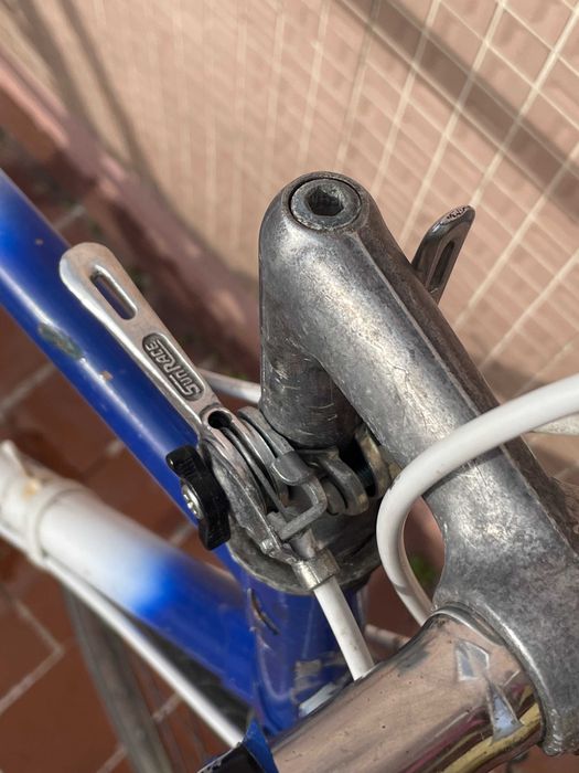 Bicicleta de estrada vintage dos anos 80