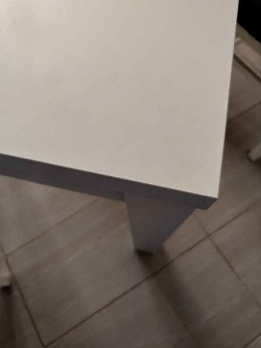 Zestaw stół+ 4 krzesła białe grafit styl skandynawski vintage