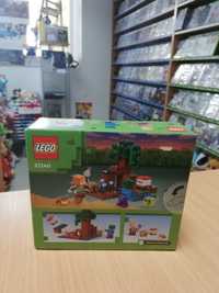 Klocki Lego Minecraft Przygoda na Bagnach 21240 Nowe Zestaw