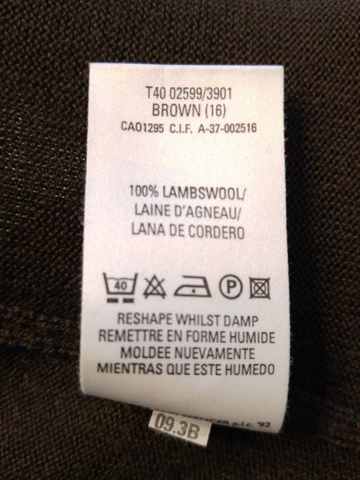 Golf wełniany damski M&S