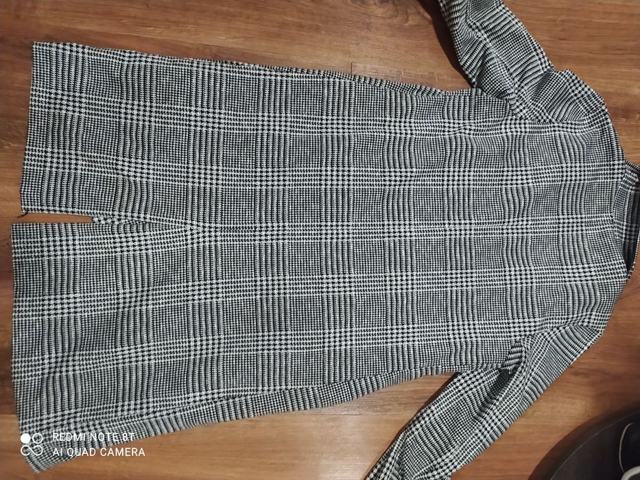 Кардиган в клетку