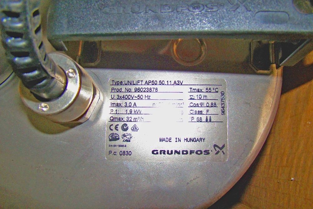 Погружной дренажный насос Grundfos UNILIFT AP50.50.11.A3.V