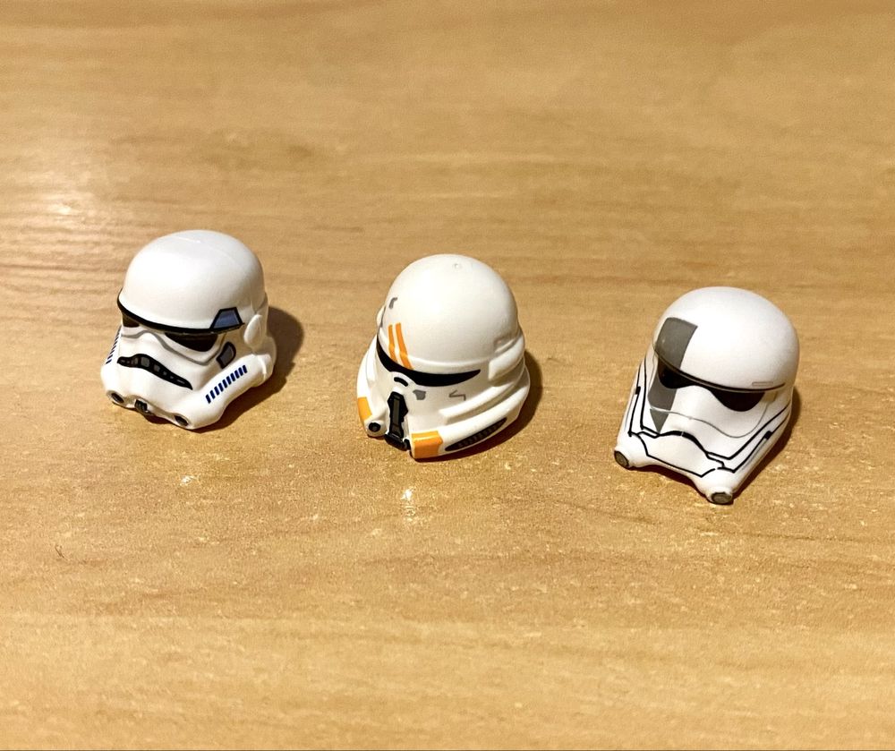 Lego Star Wars Clone Airborne Teooper 212th шоломи