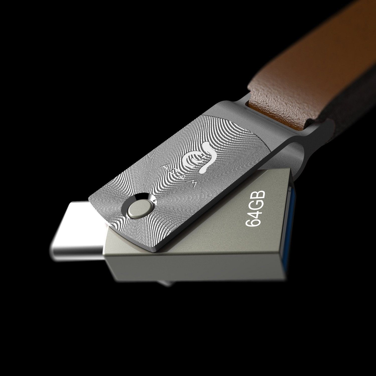 Adam Elements ROMA Flash Drive 64gb Grey typ C