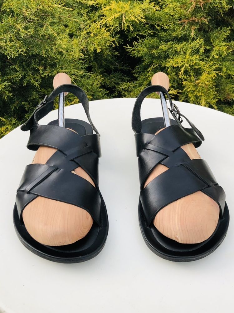 Классические сандали Brador Italy 43 шлепанцы вьетнамки кожа босоножки