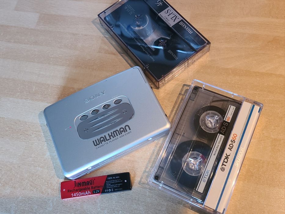 Кассетный плеер SONY Walkman WM-EX811 Made in Japan Звучание, Видео