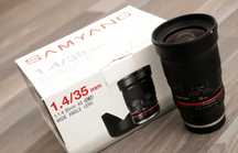 Lente Cine Samyang 1.4 35MM Full Frame - Sony