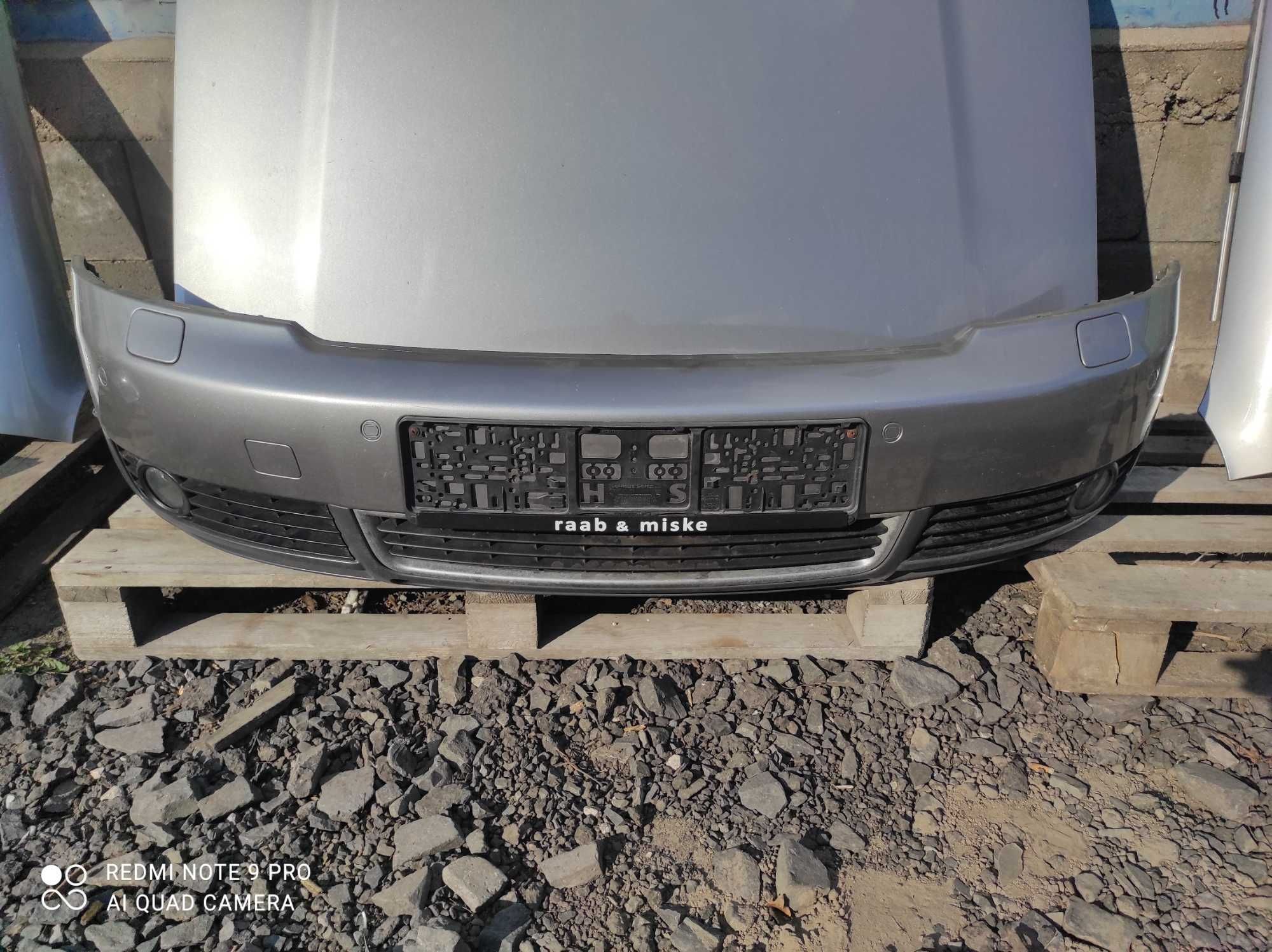 Audi a4 b6 LY7Q maska zderzak Xenon lampy błotnik wzmocnienie