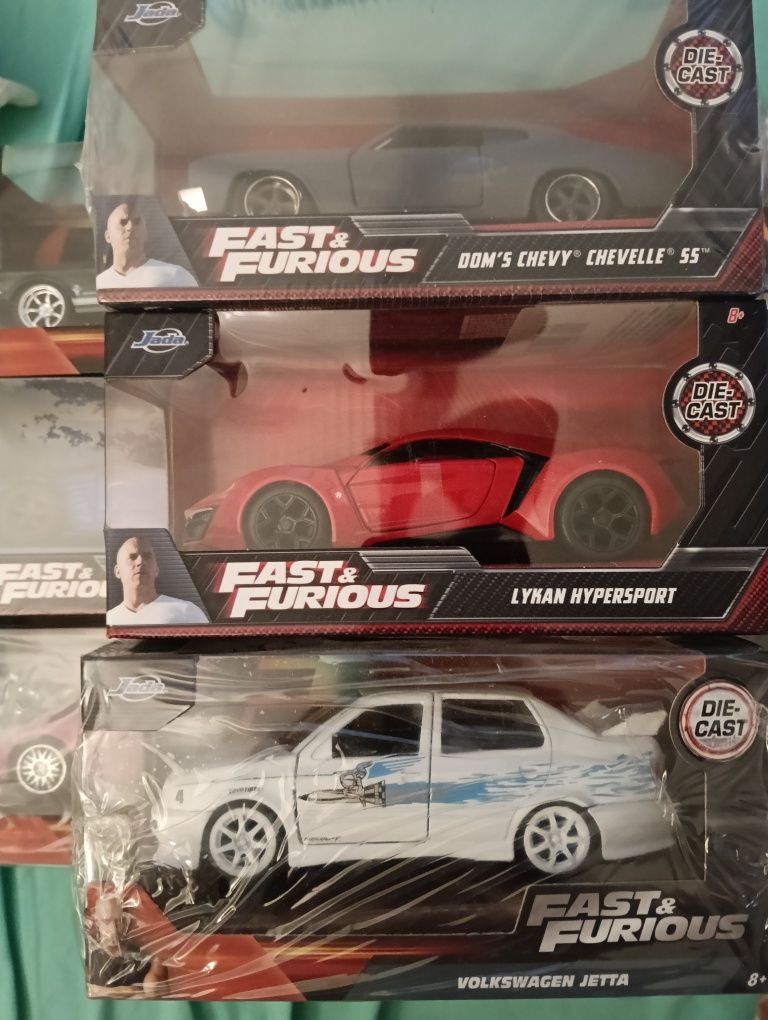 Coleção carros fast and furious