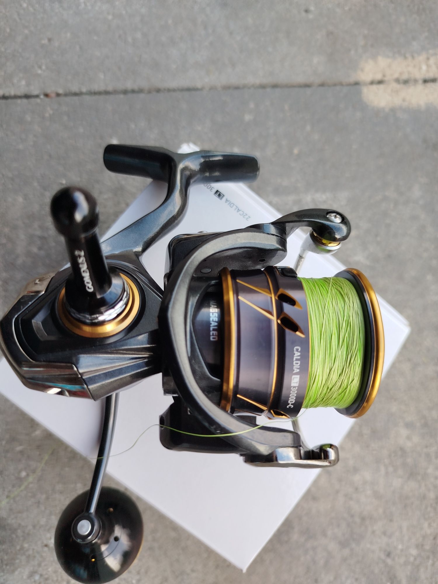 Kołowrotek Daiwa Caldia 3000 Mq + Geomexus