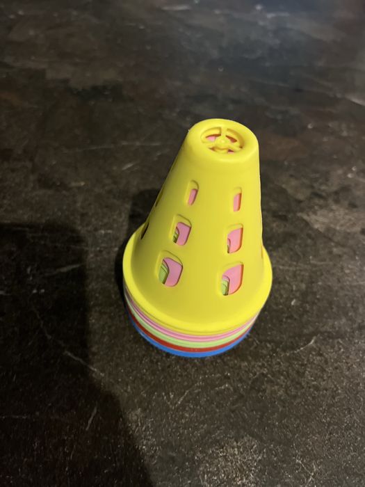 Фішки / конуси тренувальні для роликів, для футболу (5 кольорів)