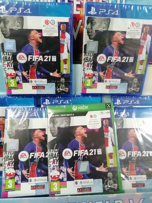 Fifa 21 PL , Fifa 21 Edycja Mistrzowska Wymiana . ! Ps4 , Xbox One