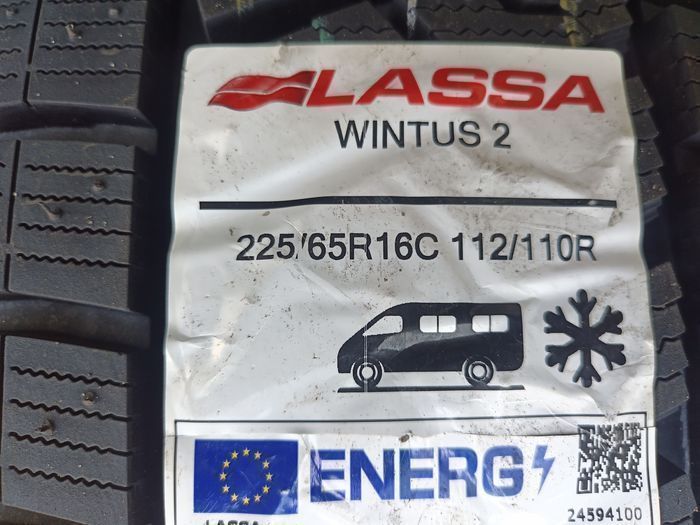 225/65r16C 112/110R Lassa gr BRIDGESTONE ZIMA BUS nowe MASTER Iveco