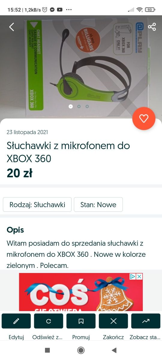 Słuchawki do Xbox