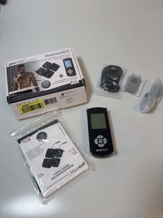 prorelax TENS/EMS Duo Comfort urządzenie do elektrostymulacji