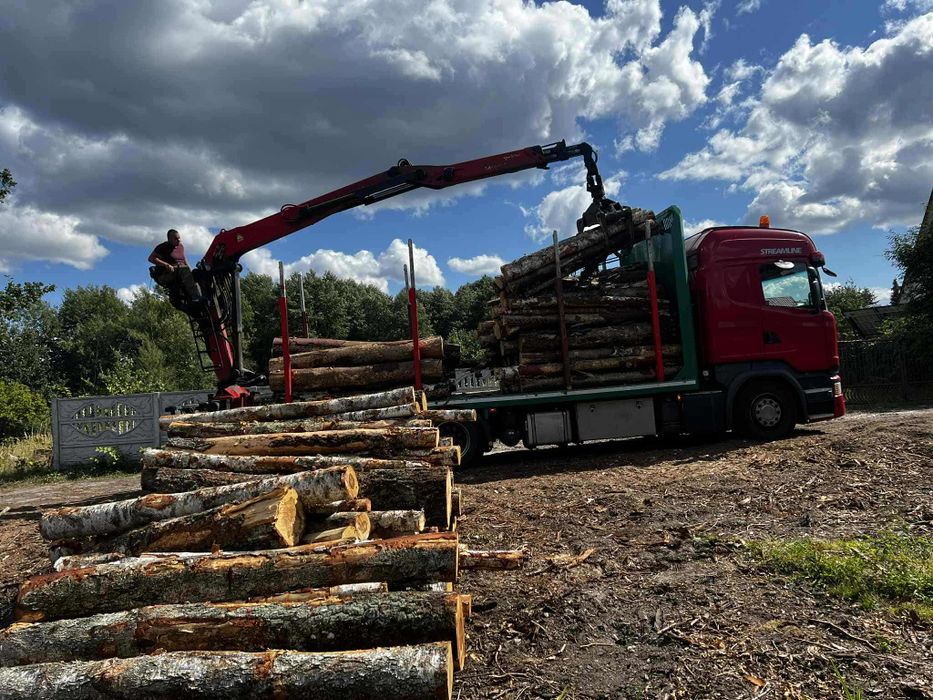 Drewno opałowe ukladane