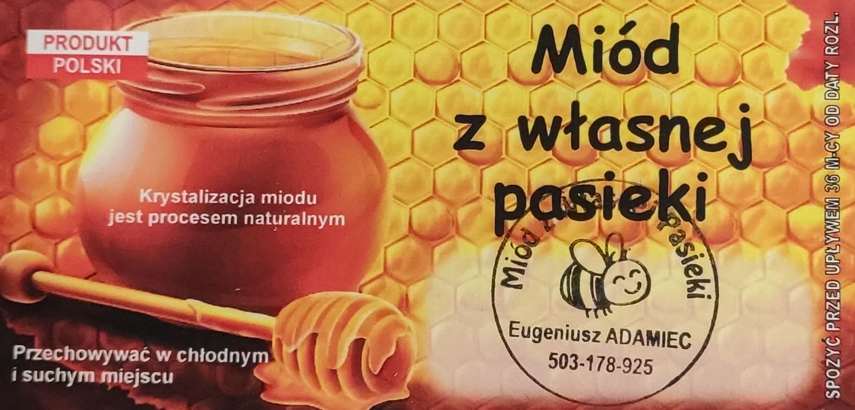 MIÓD z własnej pasieki