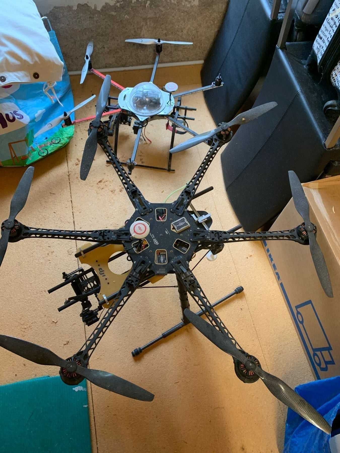Śmigło węglowe carbon do dronów DJI Tarot i inne