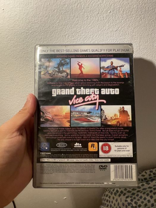 PS2 grand theft auto: vice city