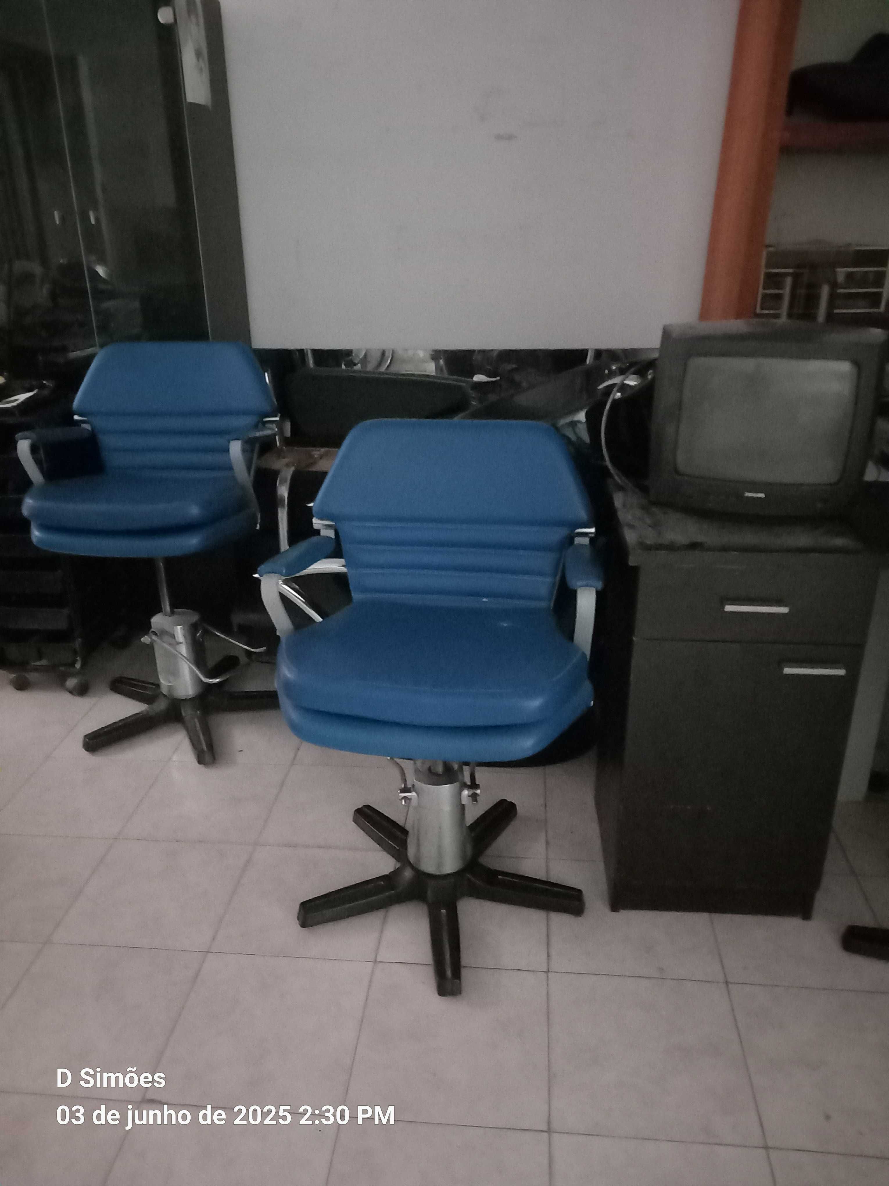 Mobiliario de salão cabeleireiro