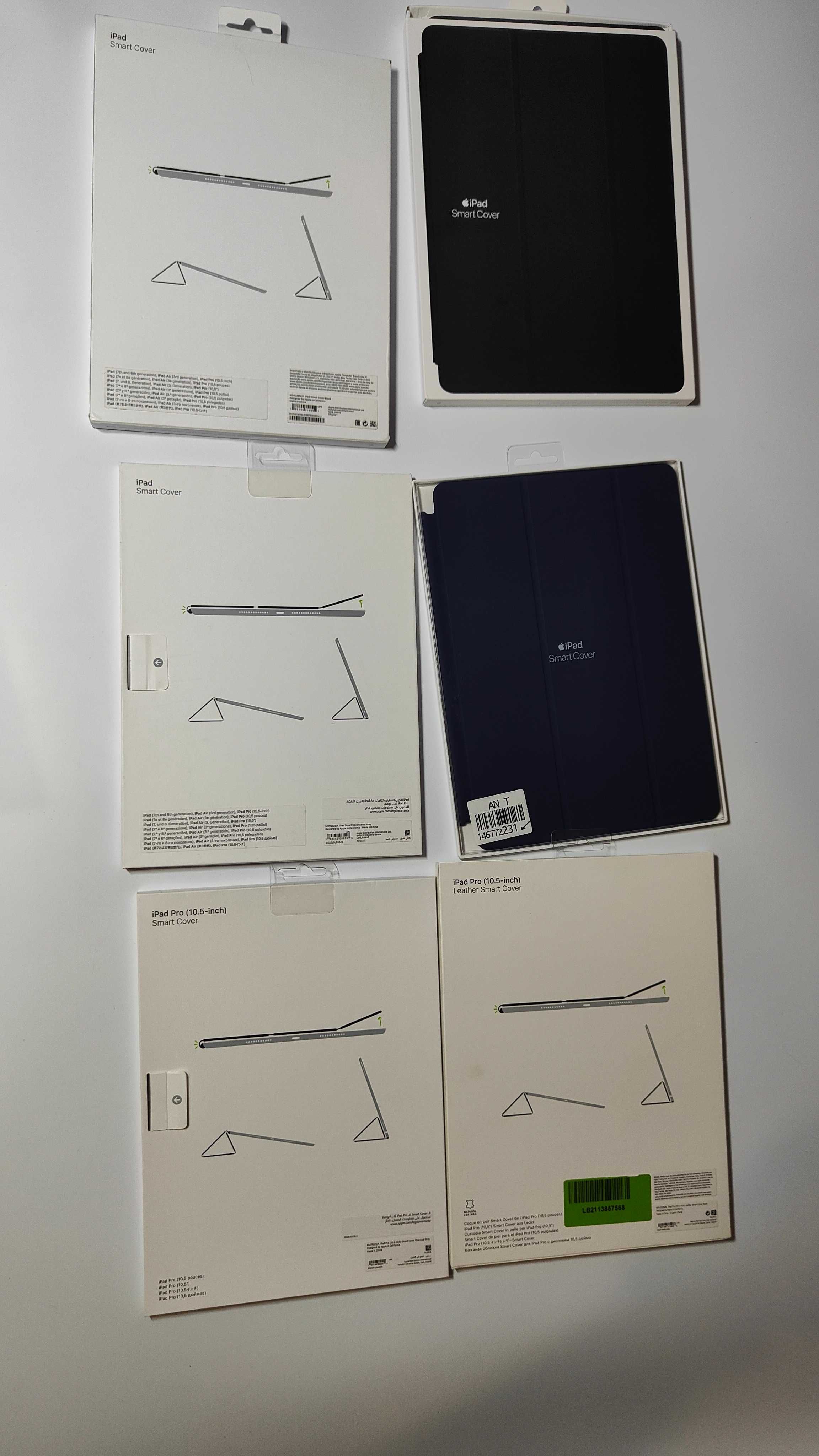 Чехол Ipad 7 8 gen air3 gen Pro 10.5" Smart Cover Apple Leather Smart