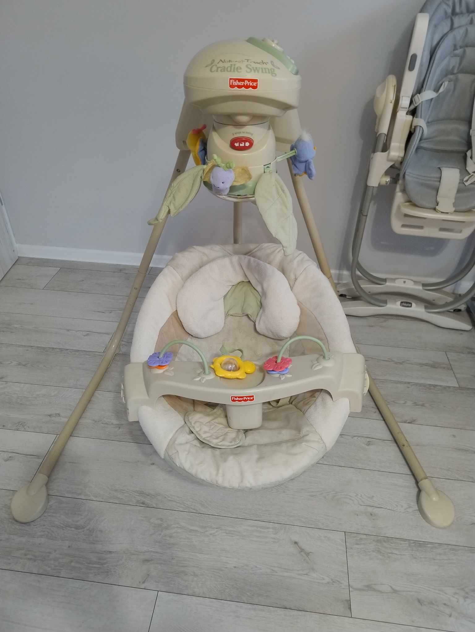 Huśtawka Fisher Price Bujaczek Cradle Swing Niemowle