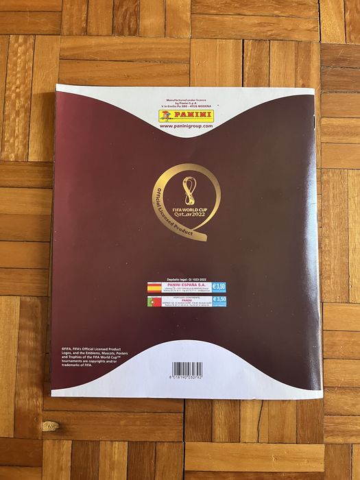 Caderneta Mundial 2022 (completa)