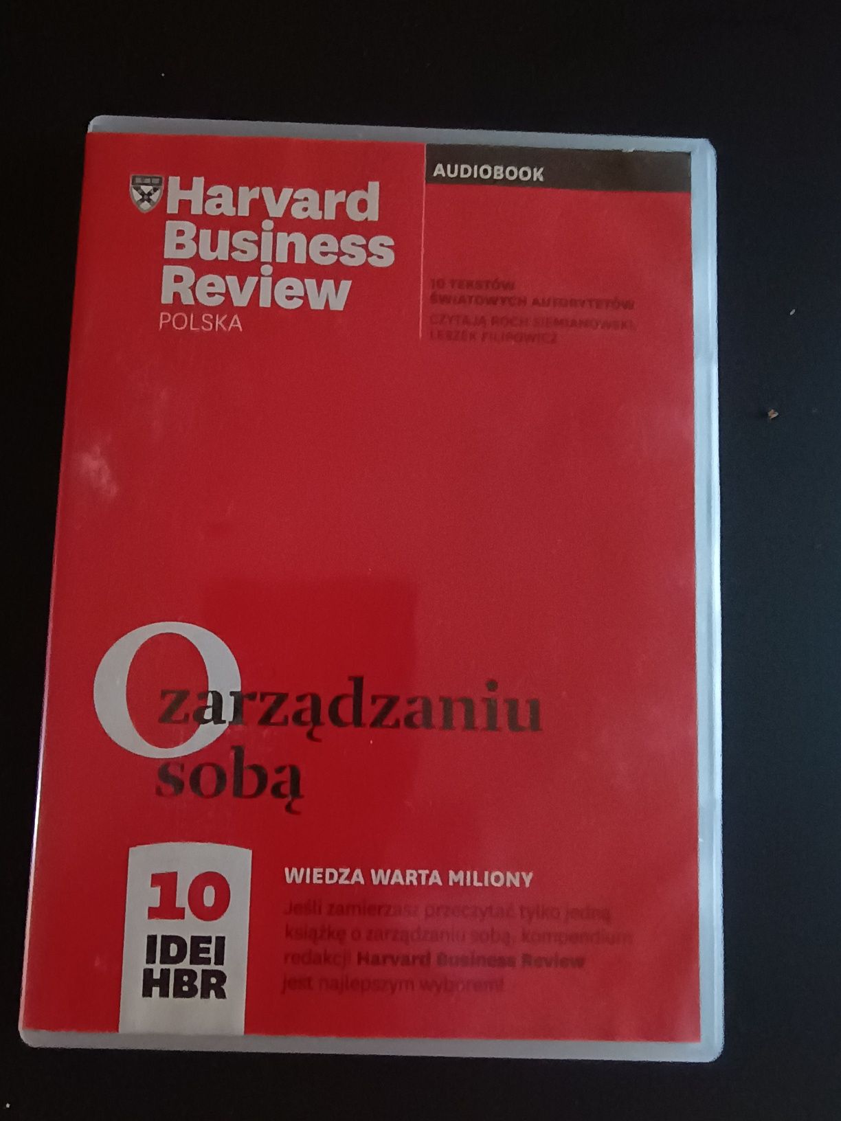 O zarządzaniu sobą 10 Idei HBR audiobook