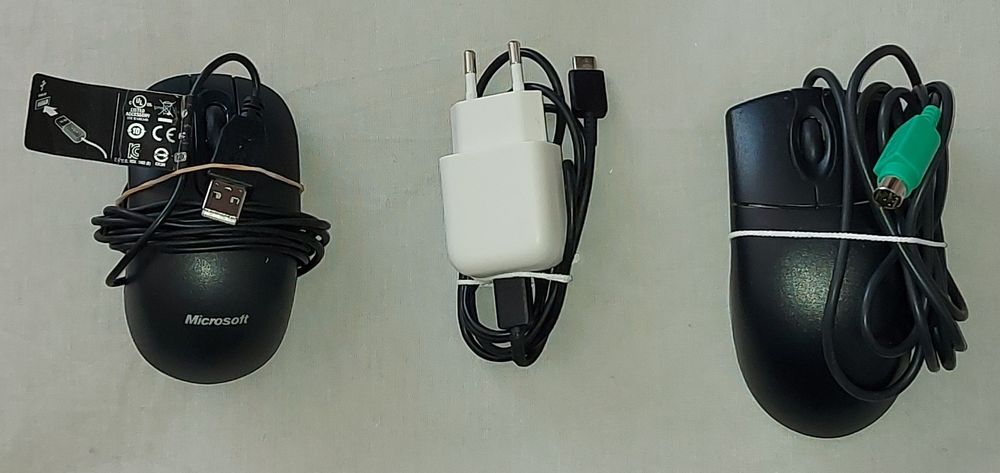 Ratos Microsoft para computador e carregadores iphone e Samsung...