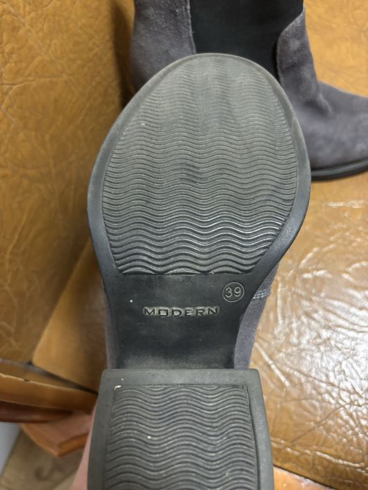 Димнсизонні ботинки замш