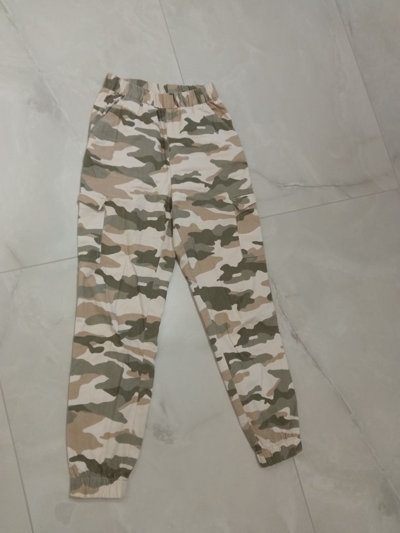 Spodnie moro H&M r. S