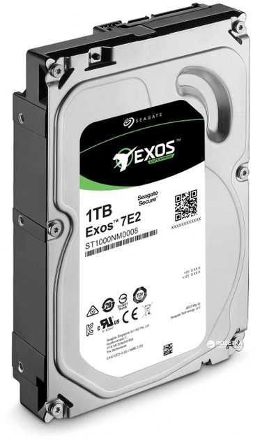 Жорсткий серверний диск HDD Seagate Exos 1ТB 7200rpm  3.5. Новий.