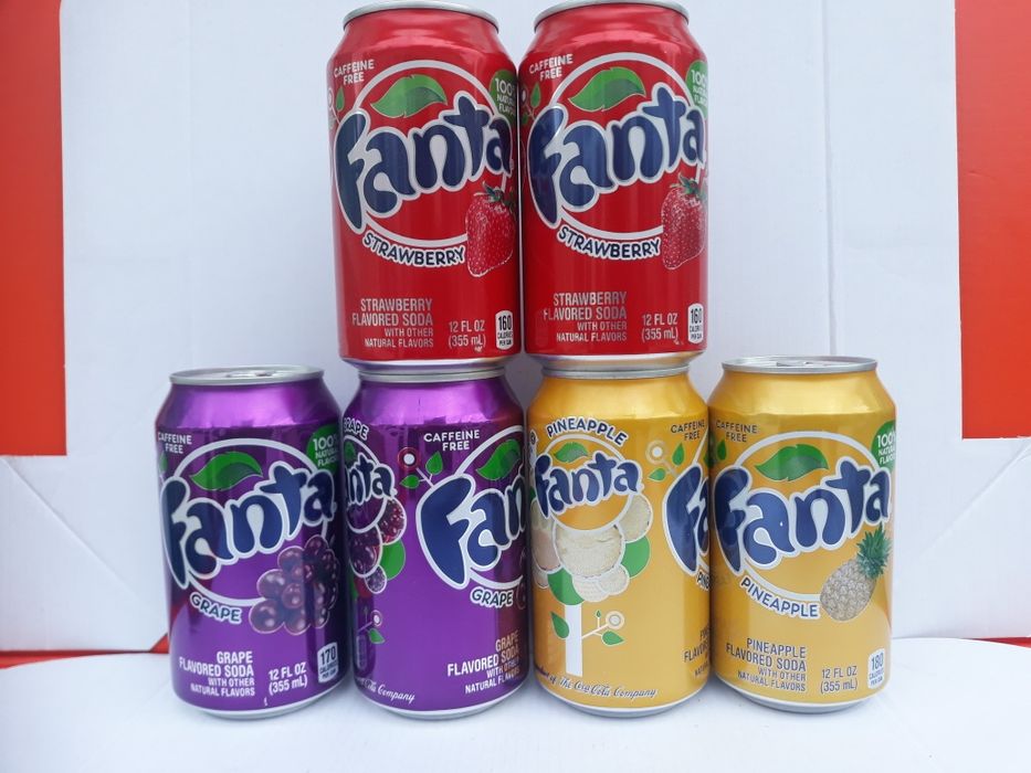 Fanta   ж/б  газований   напій  Сhupa Chups ,