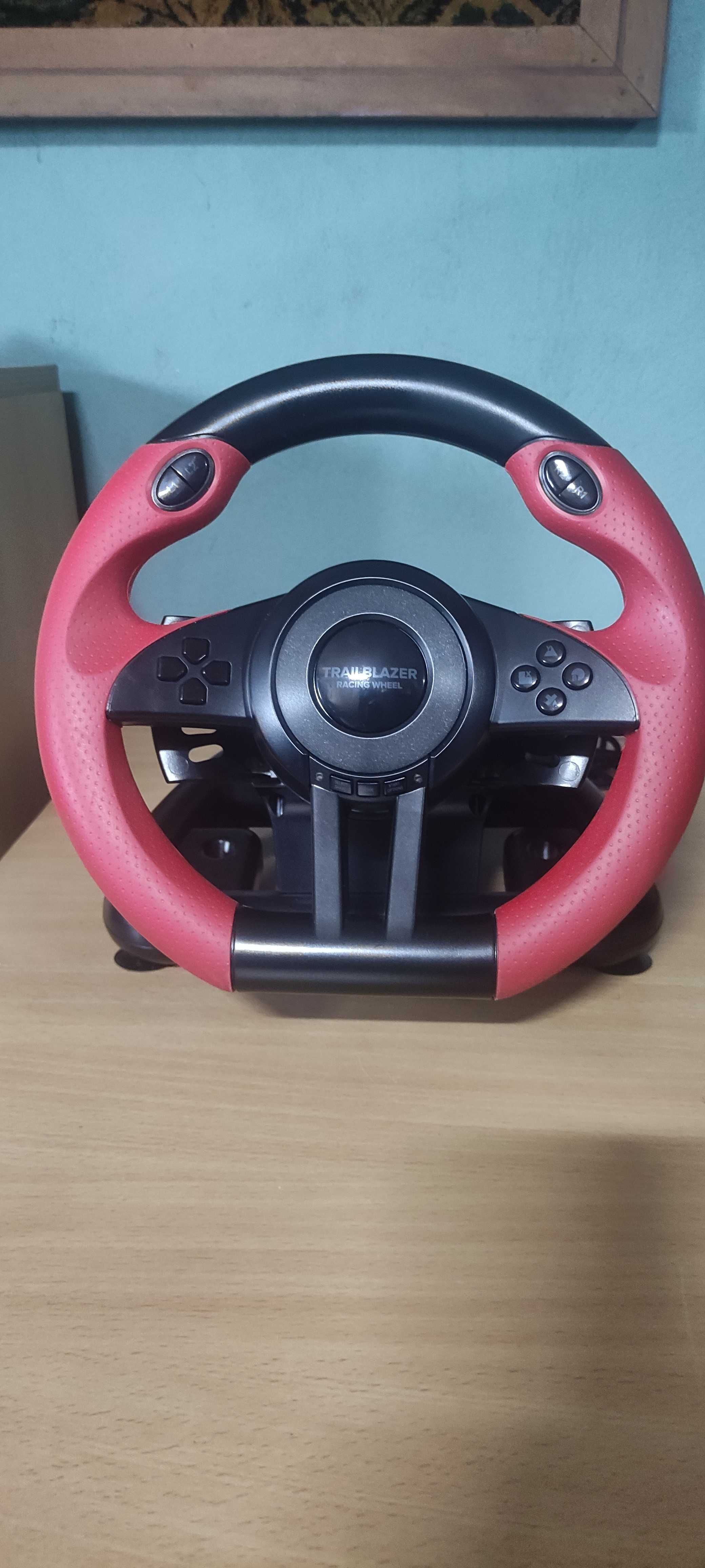 Volante e Pedais Speedlink TRAILBLAZER – PC/PS4/Xbox/Switch