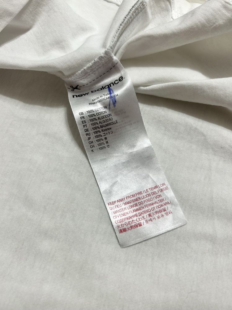 New Balance 990 Center Logo Tee Футболка оригінал оригинал Опт