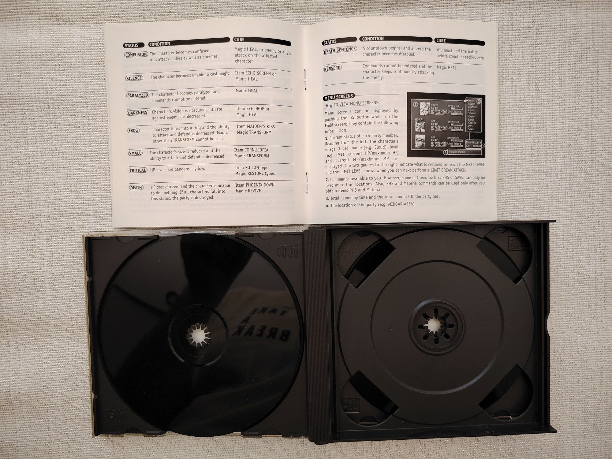 Final Fantasy VII - PS 1 (PAL)