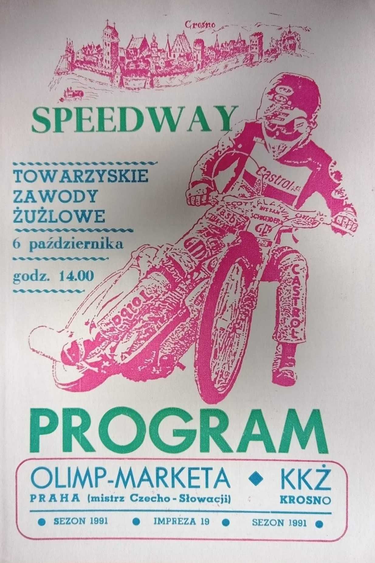 Żużel , Speedway Zestaw Programów 8 szt