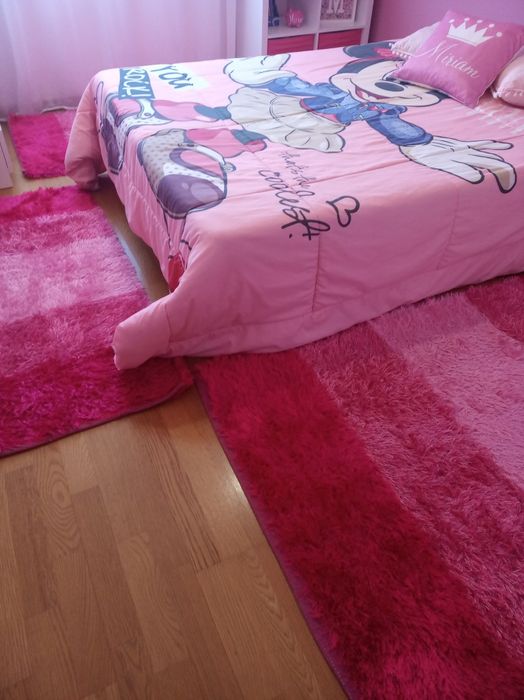 Conjunto de três tapetes