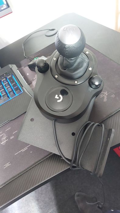Volante Logitech G920 + Suporte + Shifter