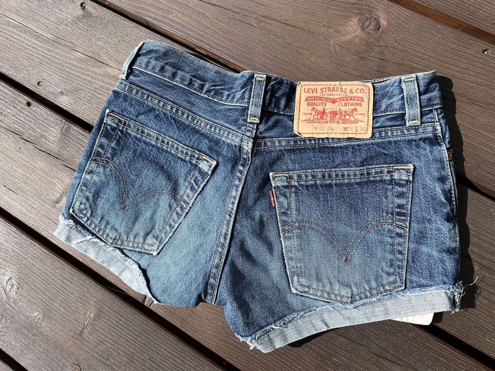 Jeansowe szorty krótkie spodenki Levi’s