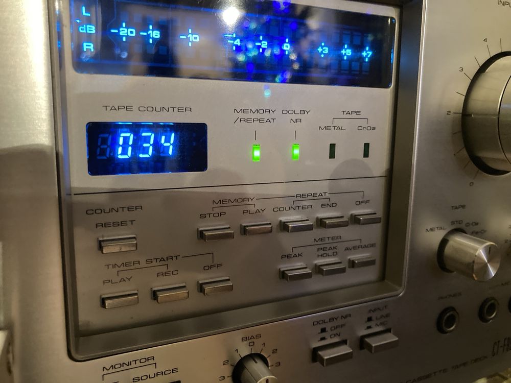 Pioneer ct f950 deck magnetofon