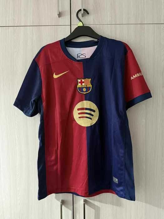 Nowa koszulka piłkarska FC Barcelona 24/25 LEWANDOWSKI rozmiar S