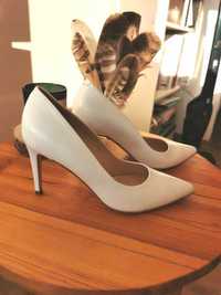 Białe buty ślubne SoloFemme nowe rozmiar 39 skóra naturalna
