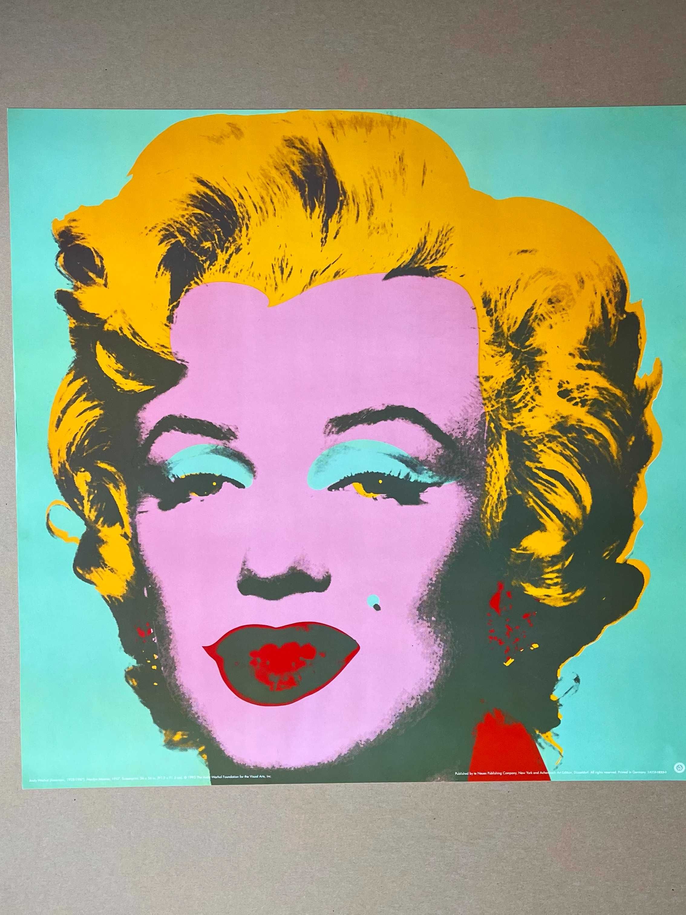 Litografia Marilyn Monroe de Andy Warhol (65 x 65 cm) pop art