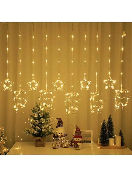 Гірлянда-Штора/Гірлянда на вікно