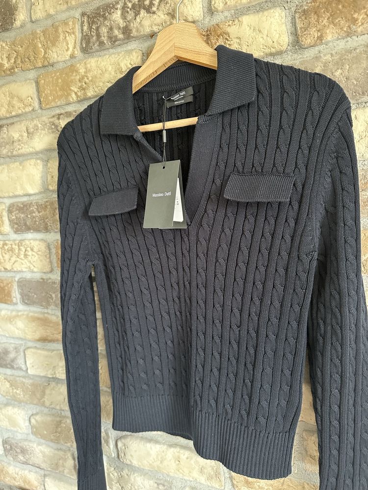 Bawelniany sweter massimo dutti rozmiar M