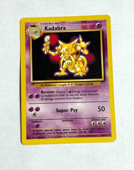 Cartas Originais Pokémon TCG - Base Set